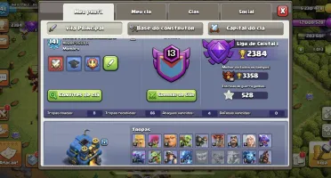 clash of clans CV 13 UPADO!!