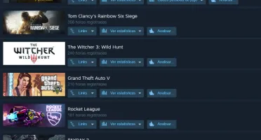 CONTA STEAM COM VARIAS MEDALHAS