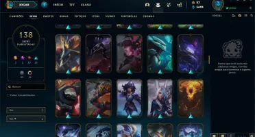 Conta LoL, Diamante III, 138 Skins