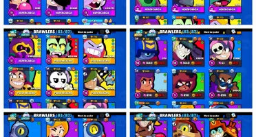 Conta brawl stars quase Full com kanji nível 11 e passe