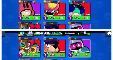 Conta brawl stars quase Full com kanji nível 11 e passe