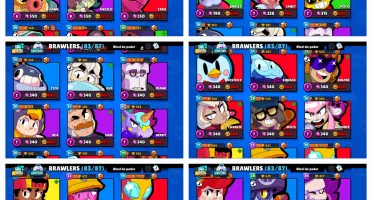 Conta brawl stars quase Full com kanji nível 11 e passe