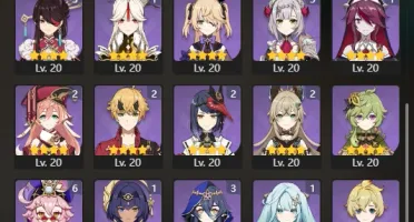    GENSHIN IMPACT - AR56 16T5⭐, Nahida C2, Ayaka + Bis,Zhong