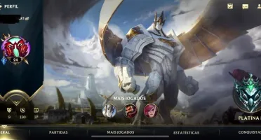 Conta Wild Rift Platina II com MMR incrível
