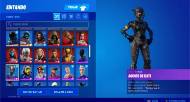 Conta com passes da Temporada 3 até Capitulo 2 Completos!