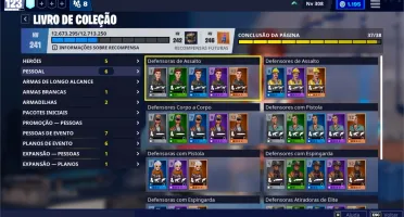 Conta com passes da Temporada 3 até Capitulo 2 Completos!