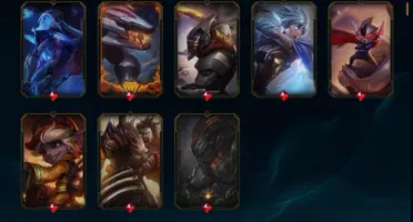 CONTA 283 SKINS + TODOS CHAMPS