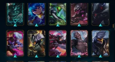 CONTA 283 SKINS + TODOS CHAMPS