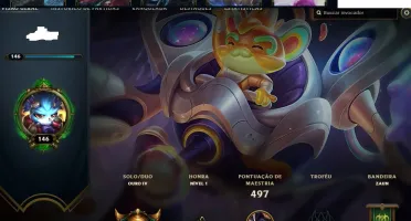 CONTA 283 SKINS + TODOS CHAMPS
