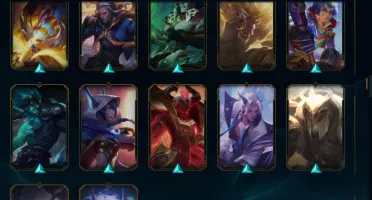 CONTA 283 SKINS + TODOS CHAMPS