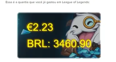 CONTA 283 SKINS + TODOS CHAMPS
