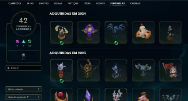 conta de lol épica 2017