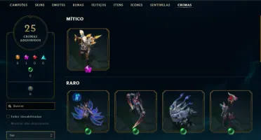 conta de lol épica 2017