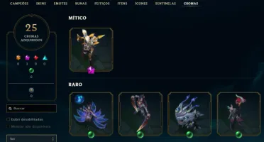 conta de lol épica 2017