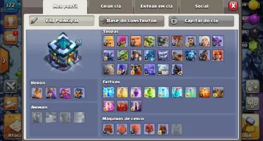 Vendo Conta CV13 90% Full (muro full) (6 construtores)