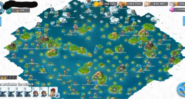 Boom beach- Qg 17 +3000 gemas