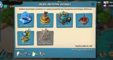 Boom beach- Qg 17 +3000 gemas