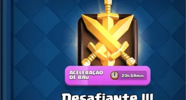 conta Clash Royale desafiante II 25k de gold + 400 gemas
