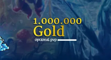 1.000.000 Gold - TIBIA - Optional PvP