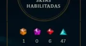 CONTA DE LOL ( +80 Skins e 18,6mil Essencia Azul)