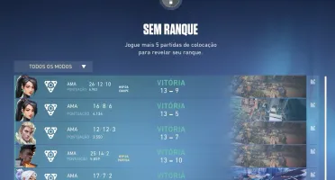 Conta Unranked Valorant (smurf)