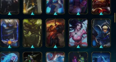 CONTA LOL LV 199 GOLD E 86SKINS OTIMAS