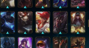 CONTA LOL LV 199 GOLD E 86SKINS OTIMAS