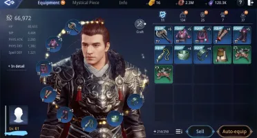 Conta Mir4 Level 61, 67K Power, Server SA11