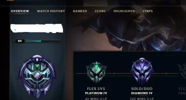 Conta League of Legends Diamante s8