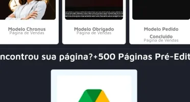 +1.000 Paginas De Vendas Premium - Profissional 2024