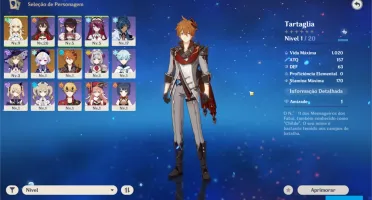 AR11 Childe + Qiqi + Harpa Celestial