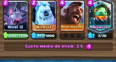 conta clash royale lvl 12 arena lendaria