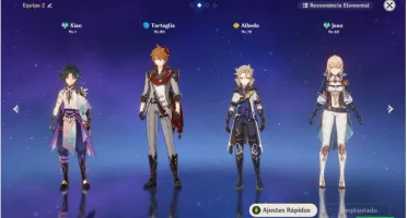 GENSHIN IMPACT - AR50 XIAO/TARTAGLIA/KEQING/ALBEDO/JEAN 5*