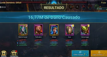 Conta de Raid Shadow Legends
