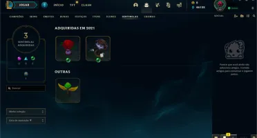 Conta LOL - Diamante IV, 58% de WR(E-MAIL NÃO VERIFICADO)