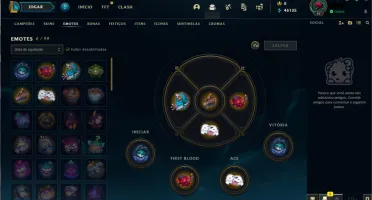 Conta LOL - Diamante IV, 58% de WR(E-MAIL NÃO VERIFICADO)