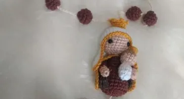Terço Mariano em Crochê