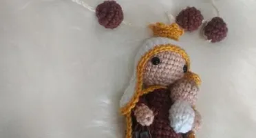 Terço Mariano em Crochê