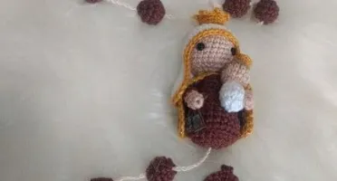 Terço Mariano em Crochê