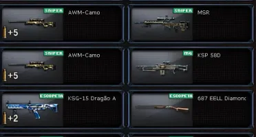 Conta crossfire br 4 vips