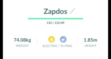 Pokémon go nv72