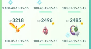 Pokémon go nv72