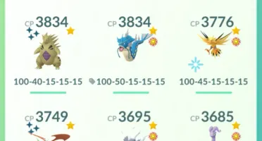 Pokémon go nv72