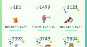 Pokémon go nv72
