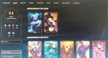 Conta league of legends