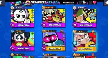 Conta Brawlstars 50K De Trof, Todos Os Brawl E Mais