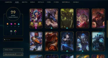 conta d3 160$$ skins lendarias epicas e raras
