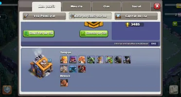 CV 13 quase Full (NV. 238) - Clash of Clans