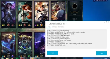 BOT PARA UPAR CONTAS DE LOL
