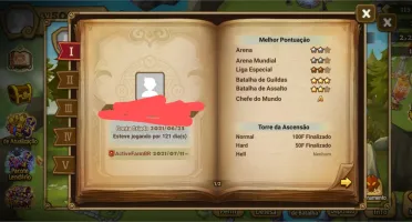 Conta summoners war mid game tricaru e gb12